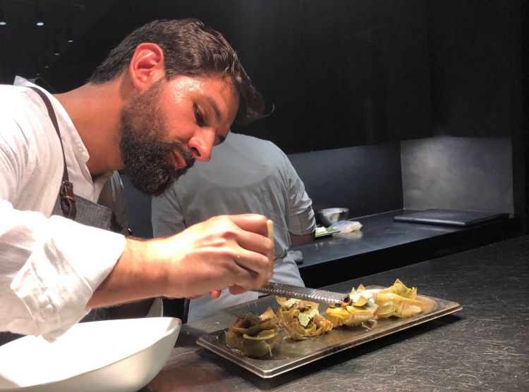 Alessandro Miocchi, co-chef con Giuseppe Lo Iudice
