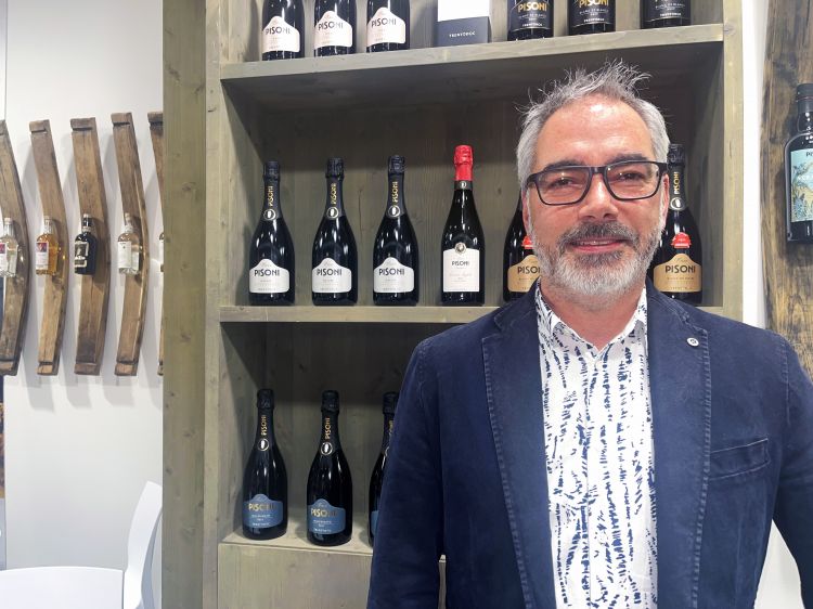 Andrea Pisoni &egrave; il responsabile della produzione di Trentodoc
