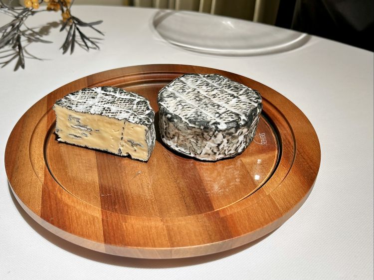 Assaggio di formaggi polacchi: qui un blu vaccino, molto delicato, molto grasso