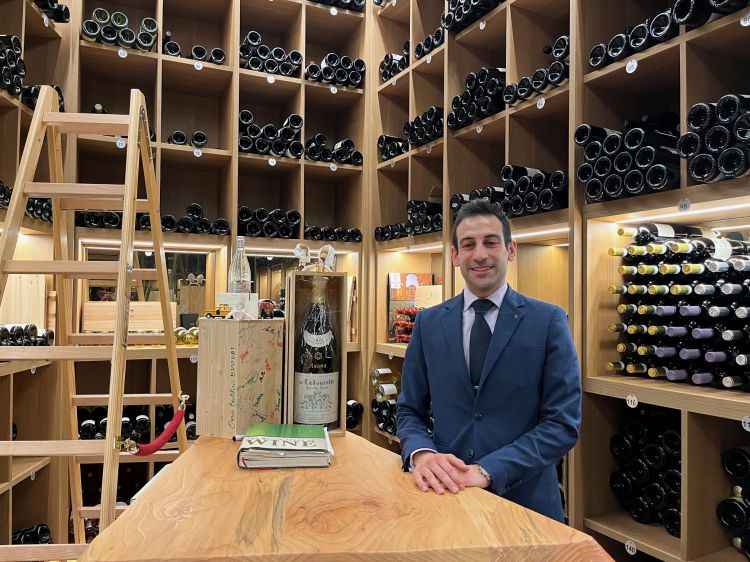 Il sommelier Giacomo Morlacchi - Foto Annalisa Cavaleri