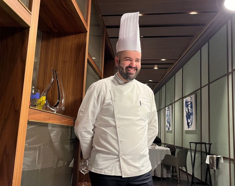 Lo chef Michele Cobuzzi - Foto Annalisa Cavaleri