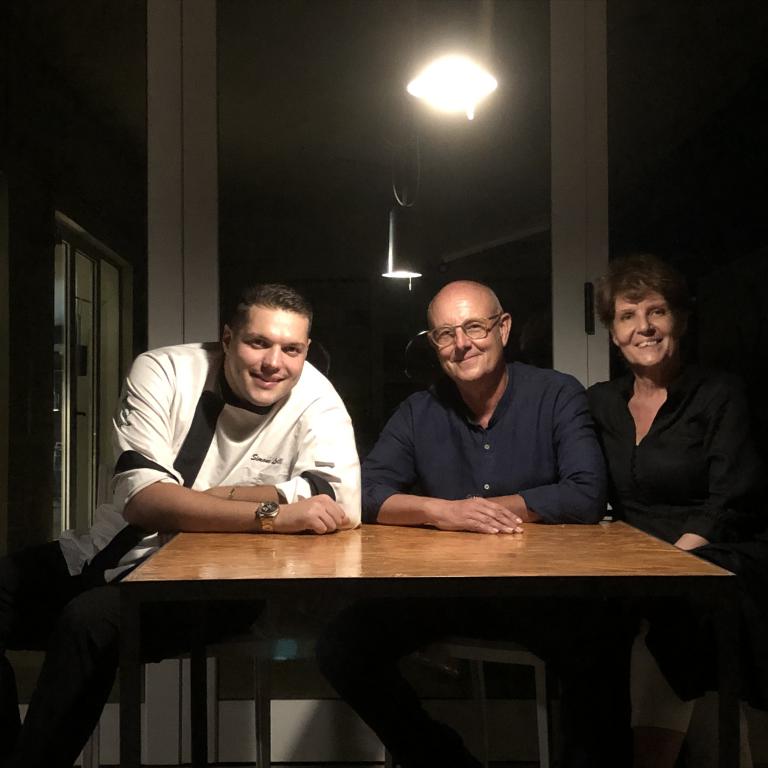 Lo chef con Gepi Ollano e Daniela Fadda
