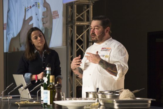 Sean Brock, the king of the South of the United States. With him, Laura Lazzaroni