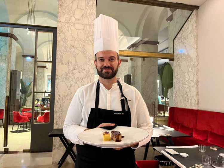Lo chef Simone De Siato
