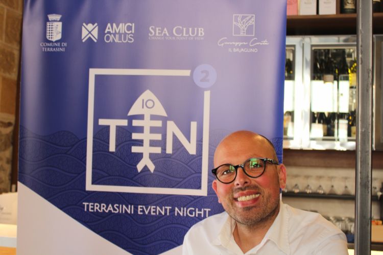 Lo chef Giuseppe Costa alla presentazione di Ten 2019
