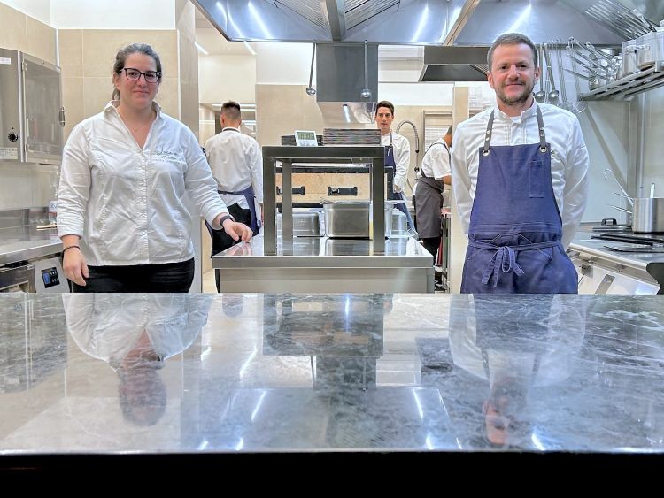 I resident chef del Luca's, Olivia Cappelletti e Tommaso Querini. Sanno gestire una gran cucina, mentre in sala abbiamo goduto della professionalità cortese di Nemad "Nicola" Ametovic, fiorentino di origini serbe
