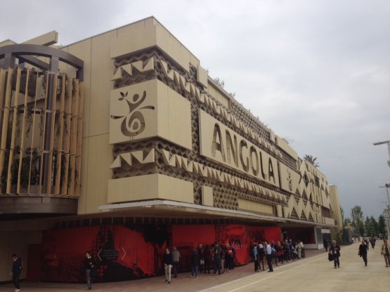 Il padiglione dell'Angola a Expo, una 