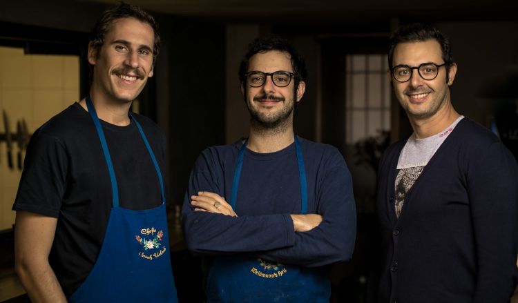 Mario Sansone, Francesco Capuzzo Dolcetta e Gugli