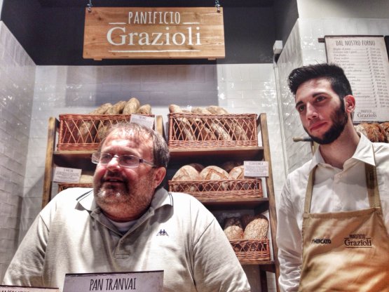 Massimo Grazioli porterà al Mercato ogni giorno da Legnano le sue tantissime varietà di pane