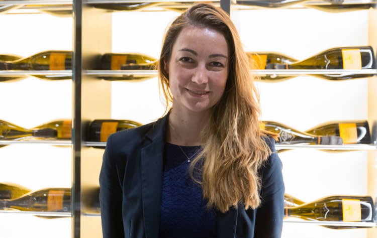 Gaelle Goossens, enologa Veuve Clicquot