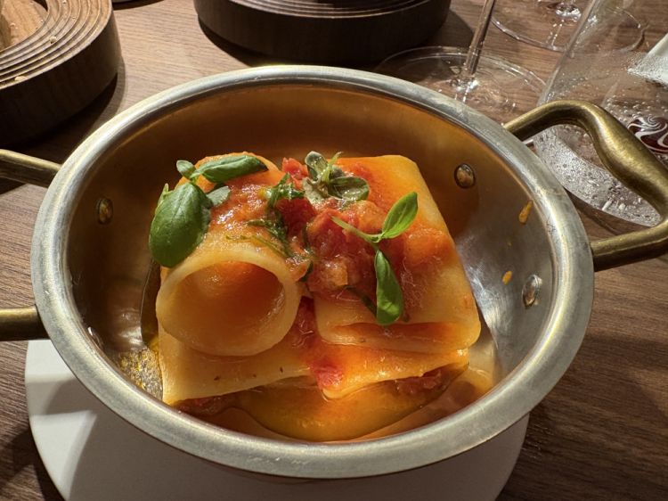 Paccheri ai cinque pomodori
