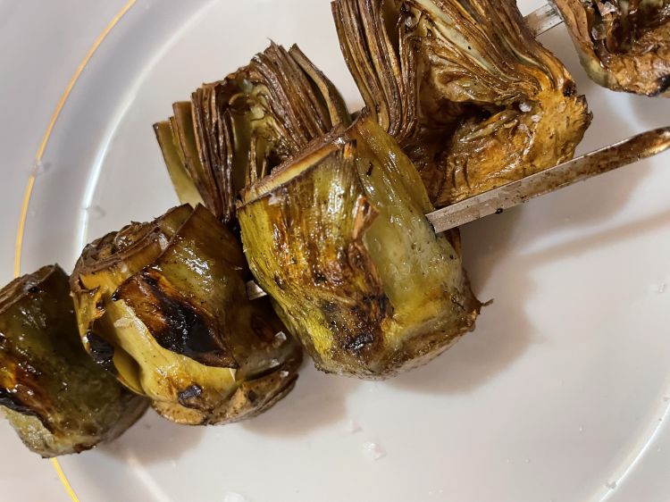 Carciofi alla brace