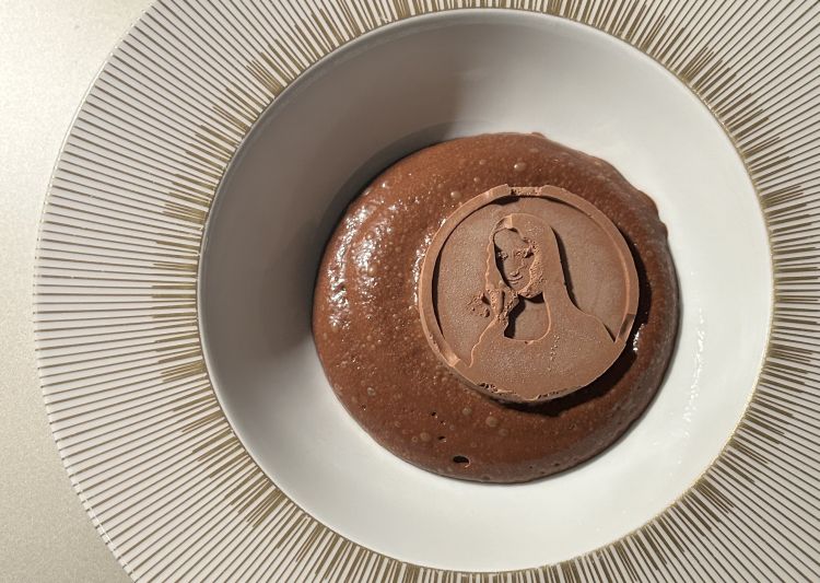 La Gioconda, stratificazioni di cioccolato

