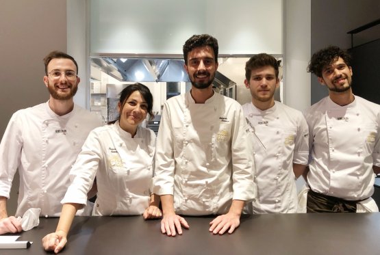 Bianca Celano con il resident chef di Identità Go