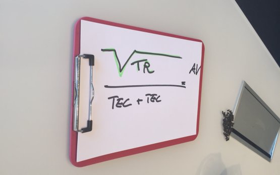 LA FORMULA DI SCABIN. Creatività (o Avanguardia o Futuro) = radice quadrata della Tradizione fratto Tecnica per Tecnologia