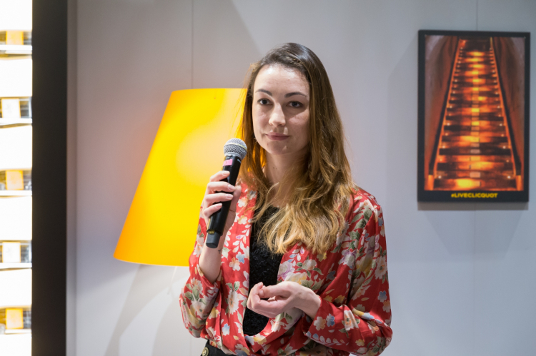 Gaelle Goossens, enologa di Veuve Clicquot