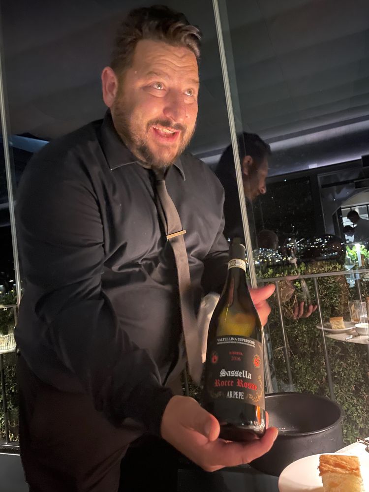 Luciano Gusmeroli, bartender e sommelier del ristorante Filo
