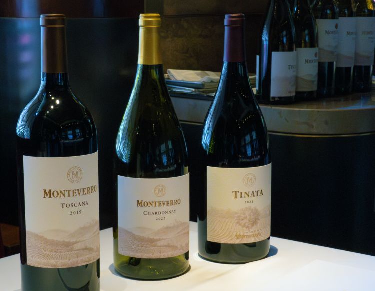 Alcuni dei vini assaggiati durante la degustazione