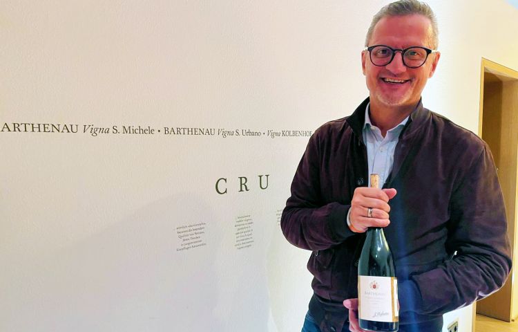 Il vicepresidente del Consorzio Vini Alto Adige, Martin Foradori Hofstätter
