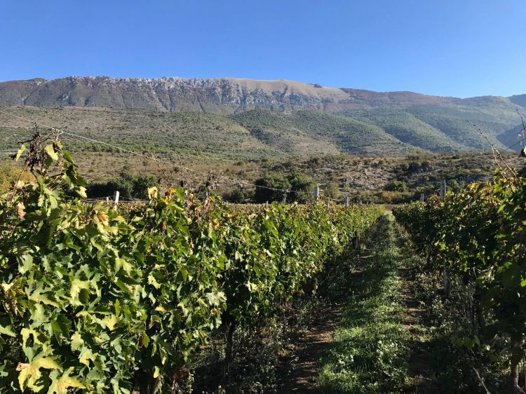 Uno scorcio della Valle di Ofena