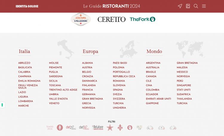 The 2023 edition of the Identità Golose Guide is 