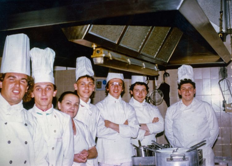 Foto inedita: la brigata de Il Trigabolo alla metà degli anni Ottanta