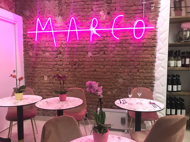 L'interno del Marco Bistró