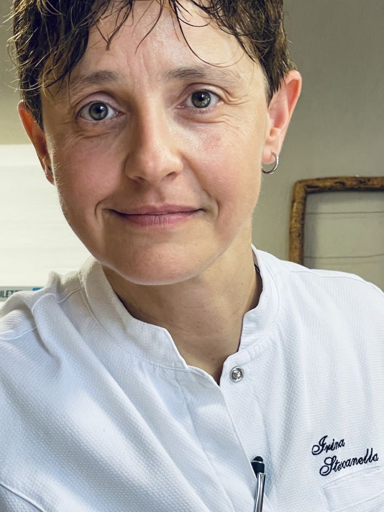 Irina Steccanella, pizzaiola in Savignio (Bologna). Foto Paolo Marchi
