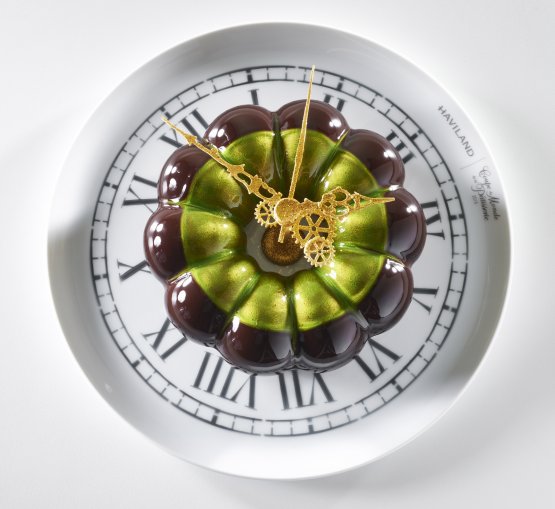Magia del Tempo: chocolate cake with exotic fruits and hazelnut prepared by Forcone during the contest