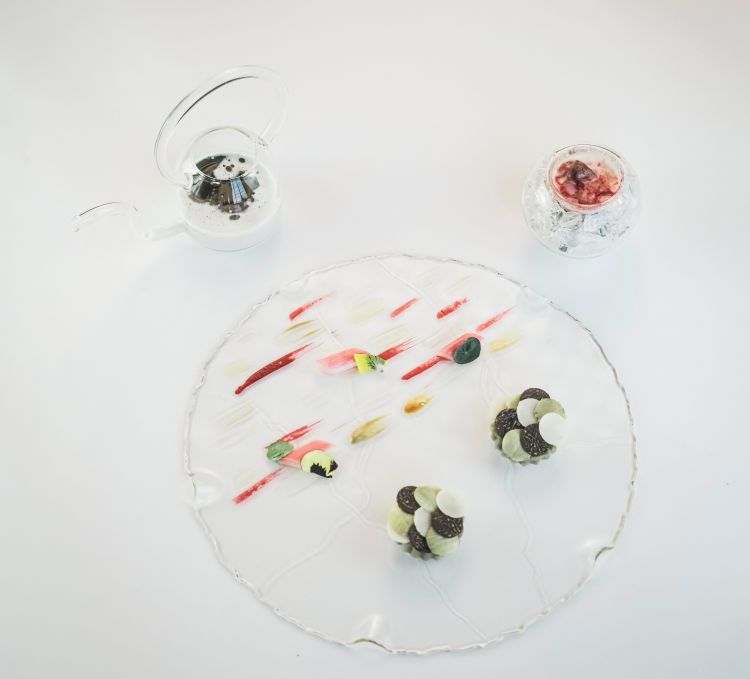 An artichoke heart, il piatto di Edoardo Tizzanini (fotografato durante la Finale Regionale)