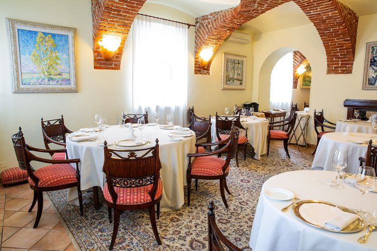 La sala del ristorante
