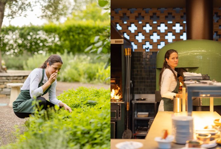 Jessica Rosval, chef canadese de Al Gatto Verde di