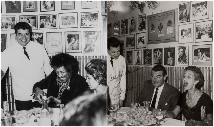 Jimy Hendrix e Jack Hawkins
