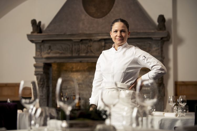 Argentinean Paloma Boitier is the chef de cuisine of Colagreco at The K

