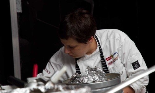 Antonia Klugmann, born in Trieste, is the chef at 