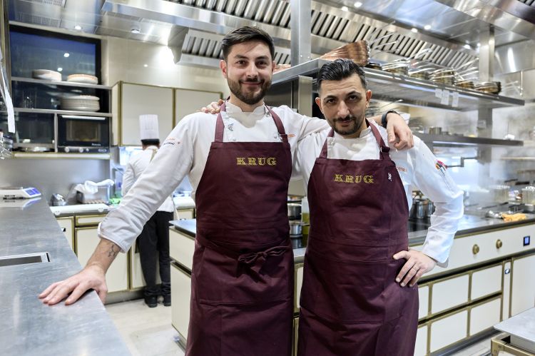 Gli chef Tommaso Garofalo e Domenico Magistri