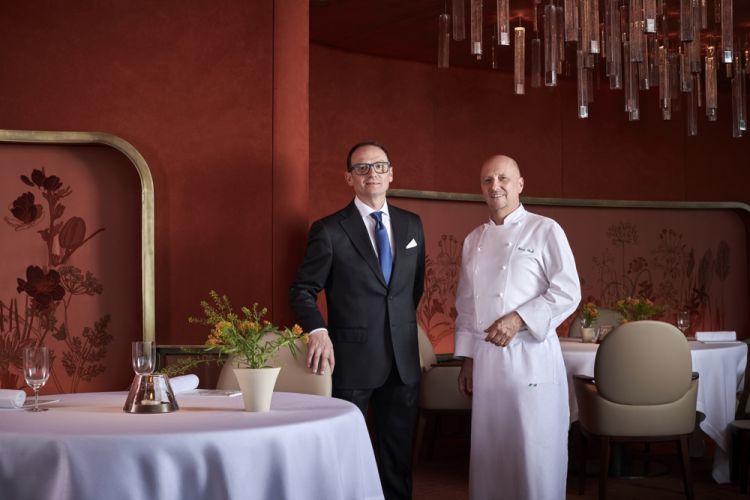 Con il Restaurant manager Simone Pinoli