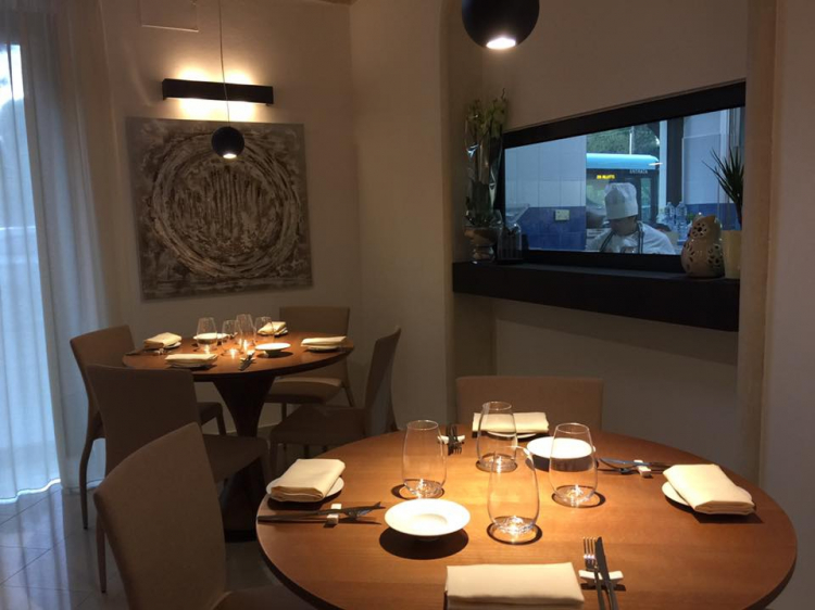 La sala del ristorante Duo
