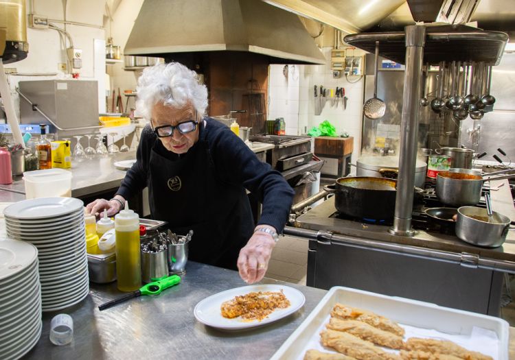 Milena Ricciarelli, 93 anni, è il cuore pulsante 