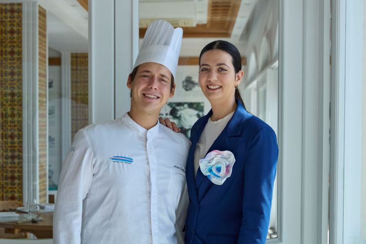 Matteo Caputo e Federica Di Mauro, lui chef, lei d