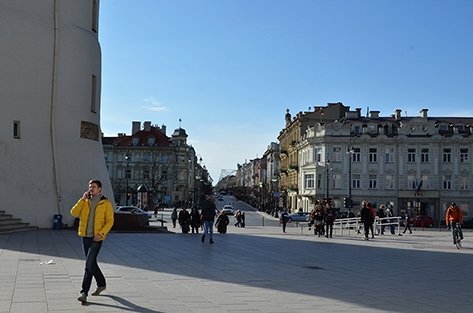 Via Gedimino, a Vilnius