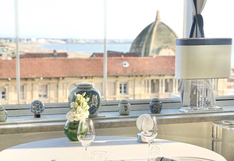 La vista dal ristorante Il Piccolo Principe di Via