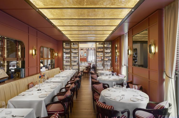 Il ristorante Langosteria Montenapoleone
