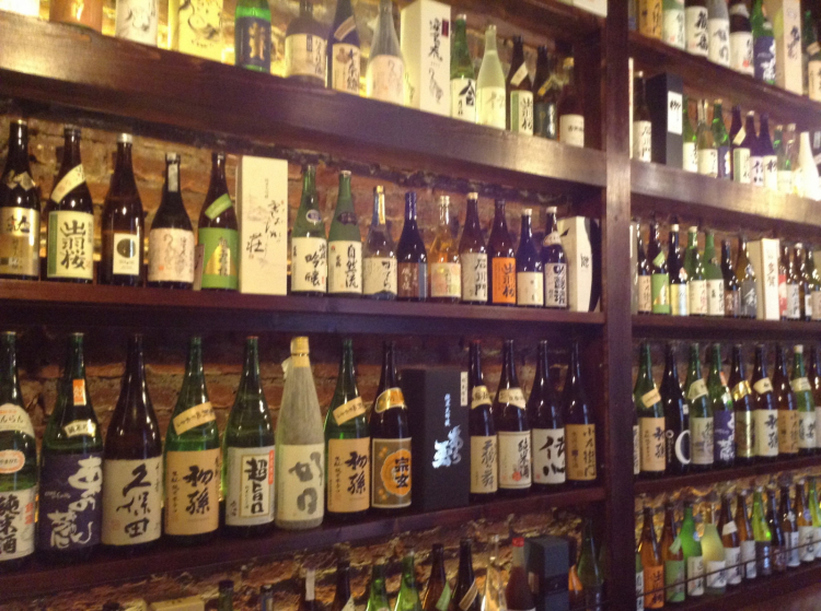 Le 150 etichette di Sake raccolte da Sakeya