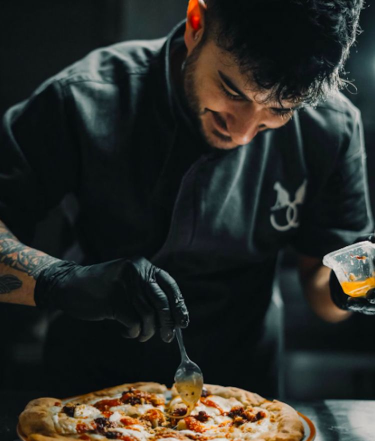 Andrea Boero al lavoro
