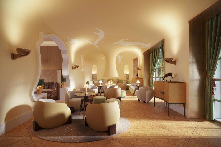 La Lounge del Le Graal Cortina 
