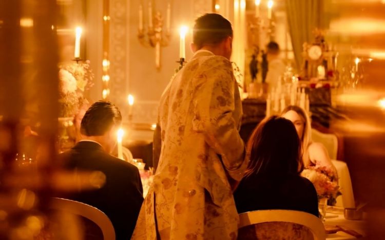 Cena del XVIII secolo a Versailles