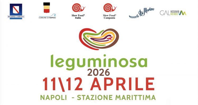 La locandina di Leguminosa 2026 di Slow Food, a Na