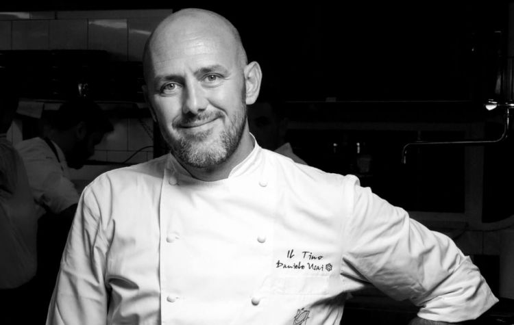 Daniele Usai, chef del Tino (una stella Michelin)