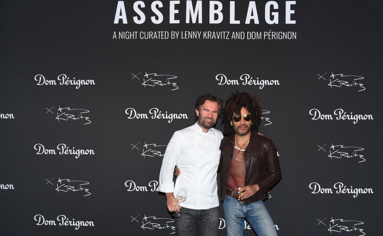 Carlo Cracco e Lenny Kravitz 
